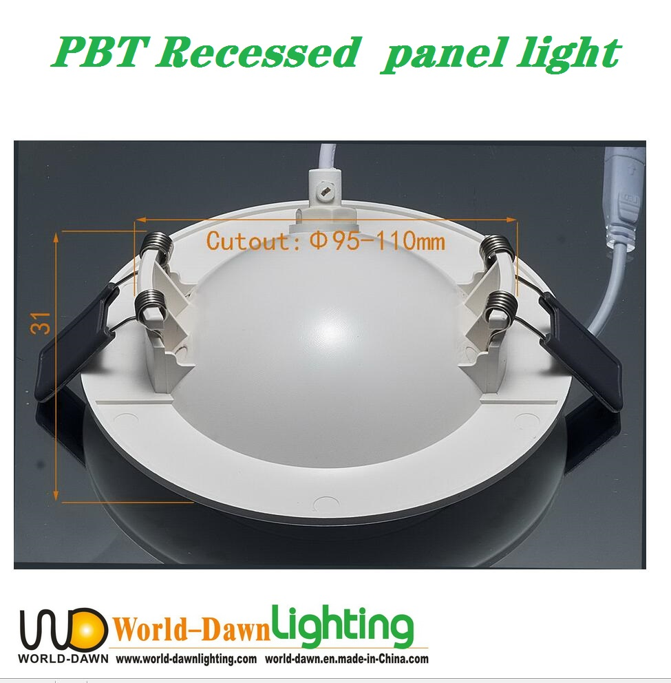 Direction 360 Degree Adjustable LED Downlight Gimbal Panel Ceiling Recessed Down Light