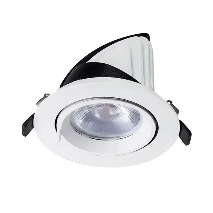 Adjustable Ceiling Recessed Spotlights Smart Gimbal LED Down Lights for Shopping Mall