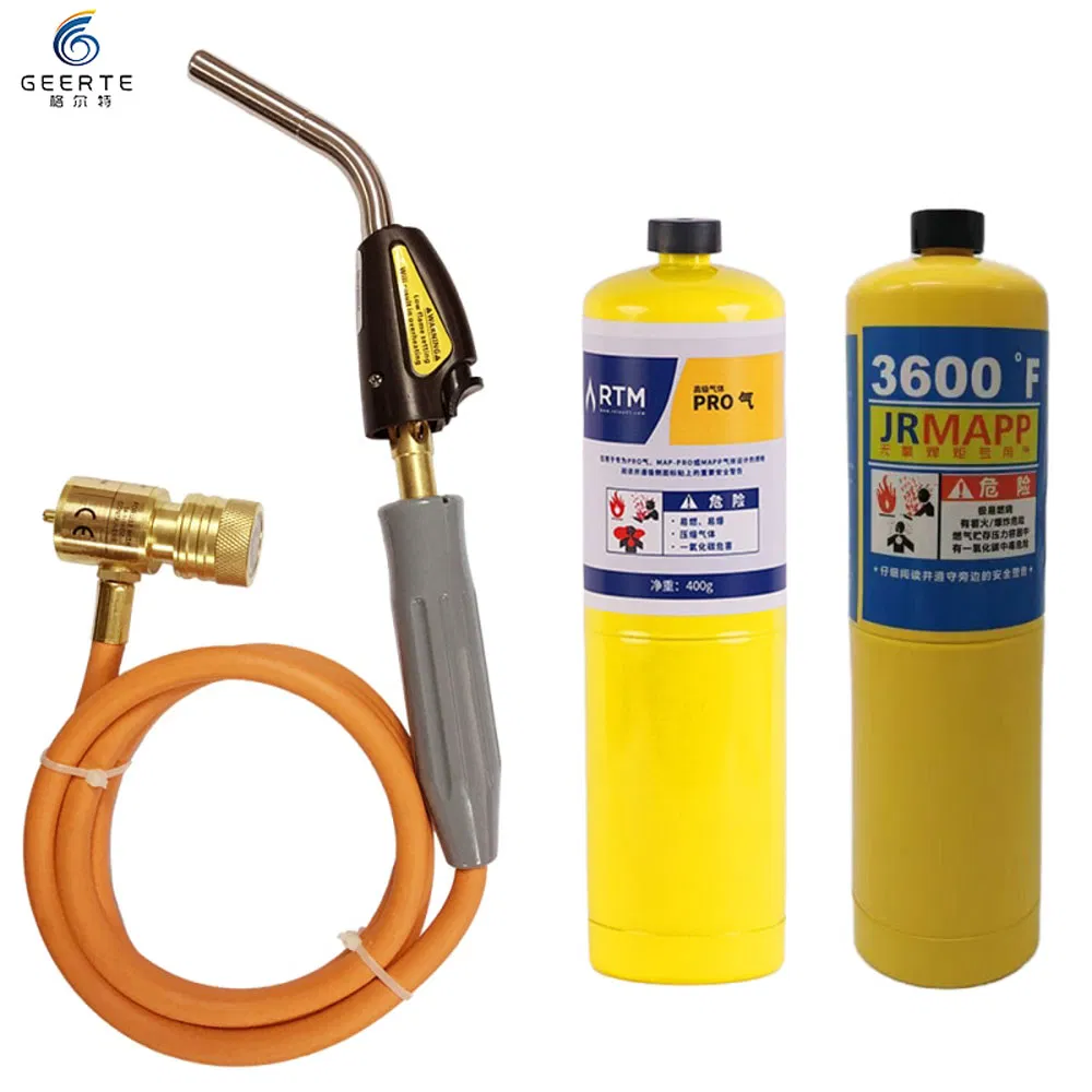 (HT-1S660) HVAC Industrial/DIY Copper Pipe Welding Tool Steel and Stainless Steel Mapp Gas Torch