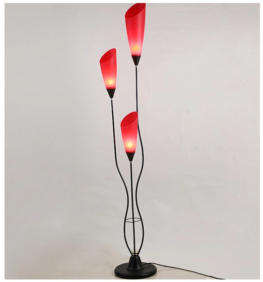 MID Century Modern Floor Lamp Simple Acrylic Floor Standing Lighting Fixture for Home Living Room