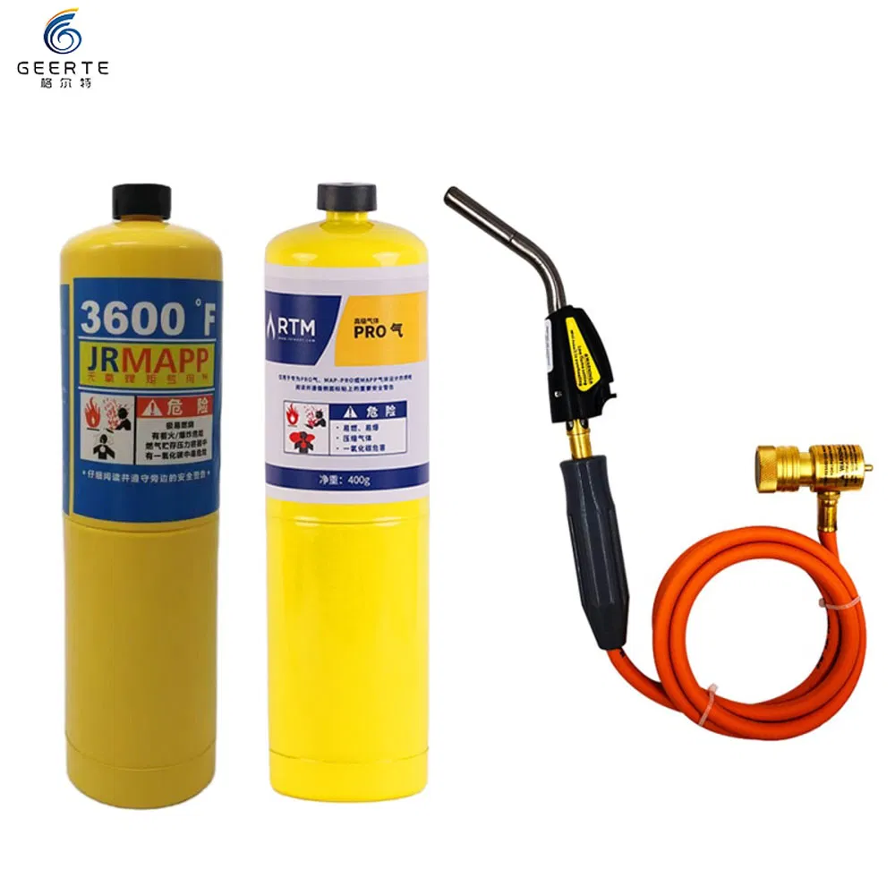 (HT-1S660) HVAC Industrial/DIY Copper Pipe Welding Tool Steel and Stainless Steel Mapp Gas Torch