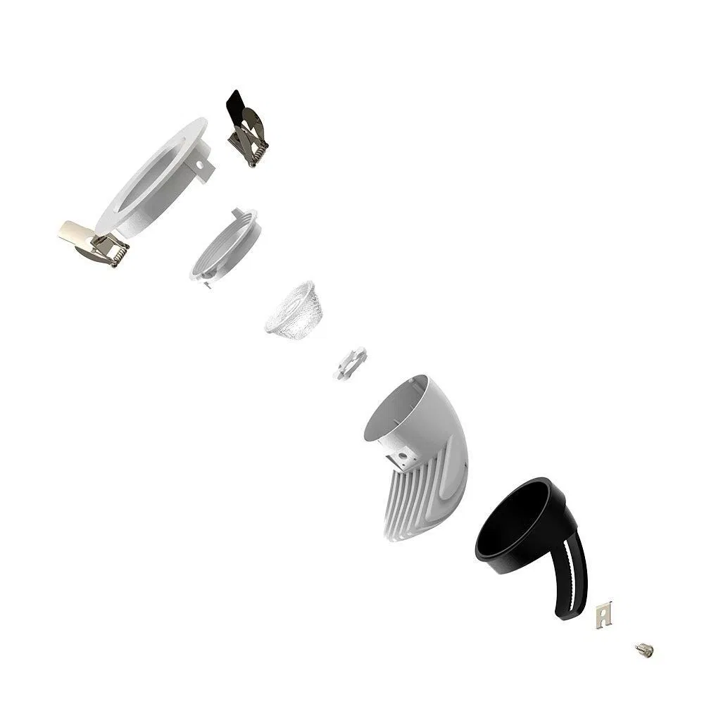 China Recessed Gimbal LED Down Light 10W Anti-Glare Design, Ra>95, 120lm/W Outcut 75-80mm