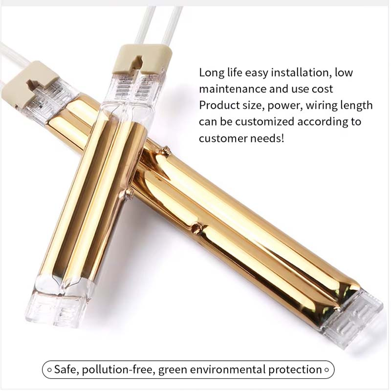 Infrared Double Tube Lamp Heating Pipe Lamp for Industrial Heating