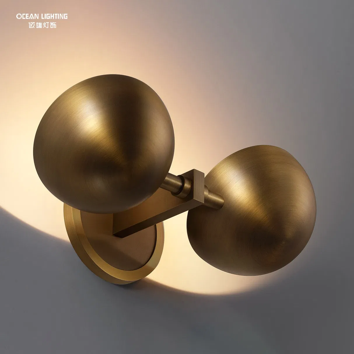 Retro Brass Wall Sconce Modern Light Swing Arm Lamp Wall Lighting