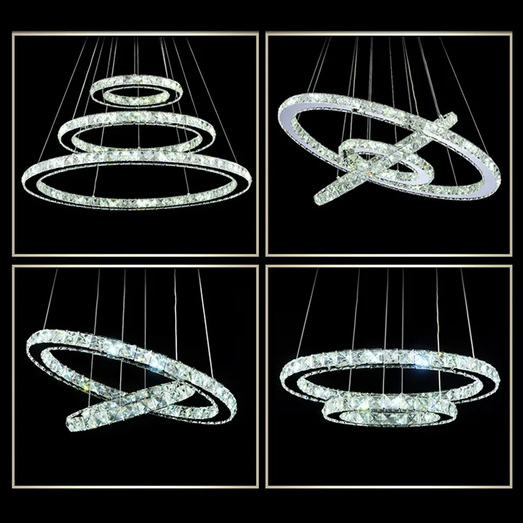 LED Crystal Glass Pendant