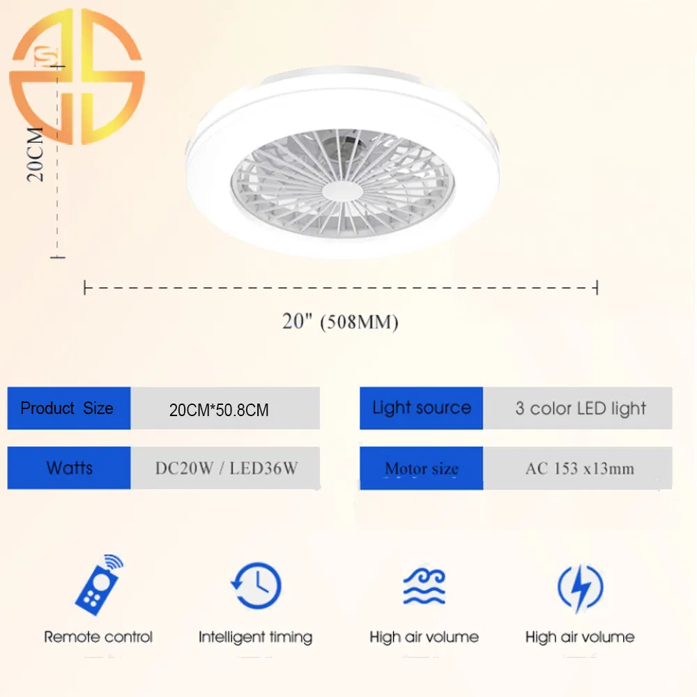 Contemporary LED Flush Mount Ceiling Light with Remote Control