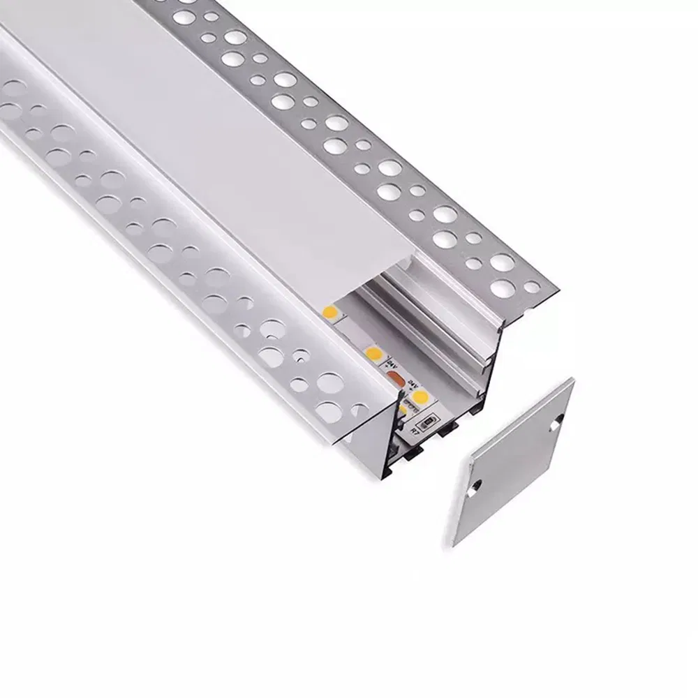 75mm*35mm &nbsp;Precise Dimming Drywall Plaster Linear Light Trough to Meet Different Needs