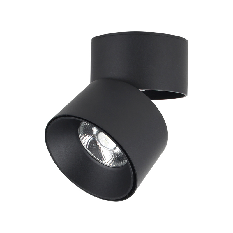 Magnetic COB LED Circular Spot Lighting with Magnetic Track Rail