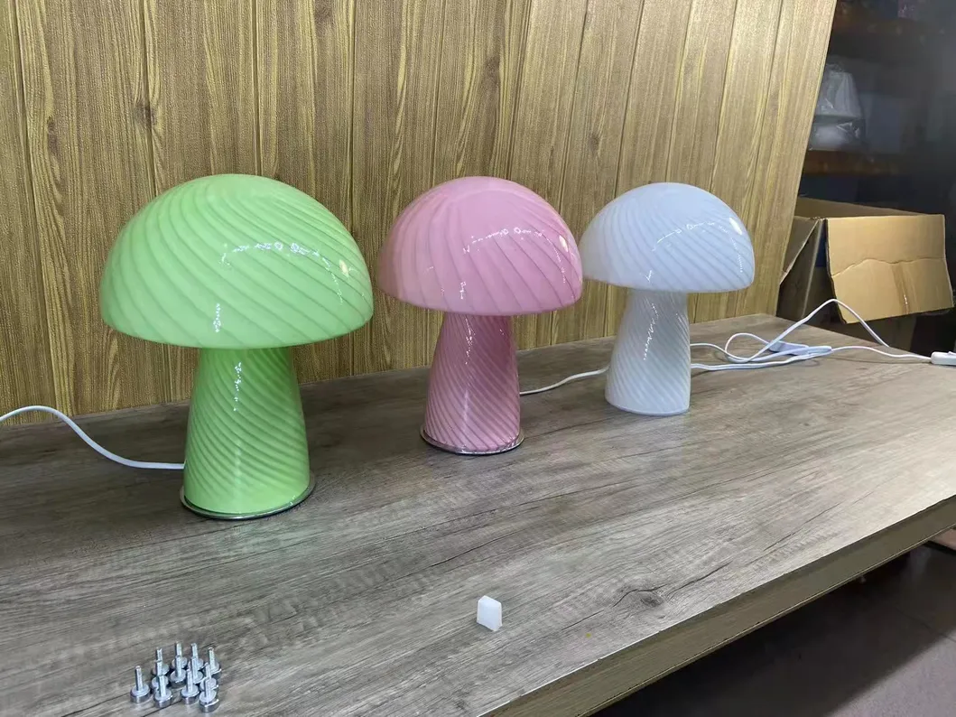 Glass Table Lamp View 3