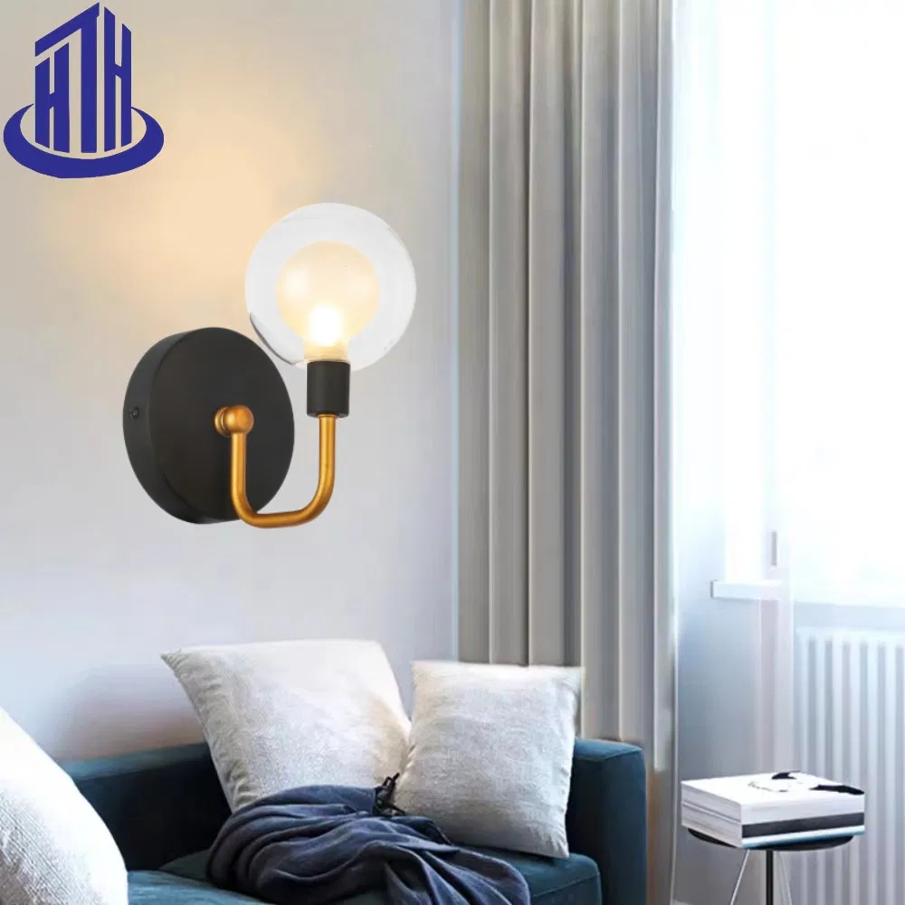 Matte Black Wall-Mounted Light Modern Home Hotel Industrial Adjustable Swing Arm Wall Washer Lamp (6008-1)