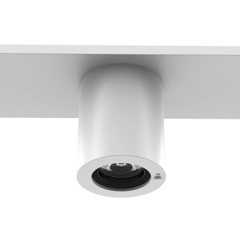 Motorized Round Recessed Luminaire Downlight Zoom Remote Control Motorized Gimbal Spotlight