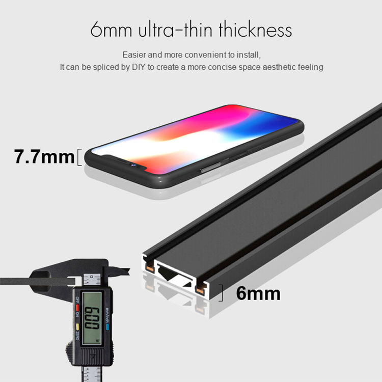 Sleek Modern LED Magnetic Track Lighting for Contemporary Workspaces