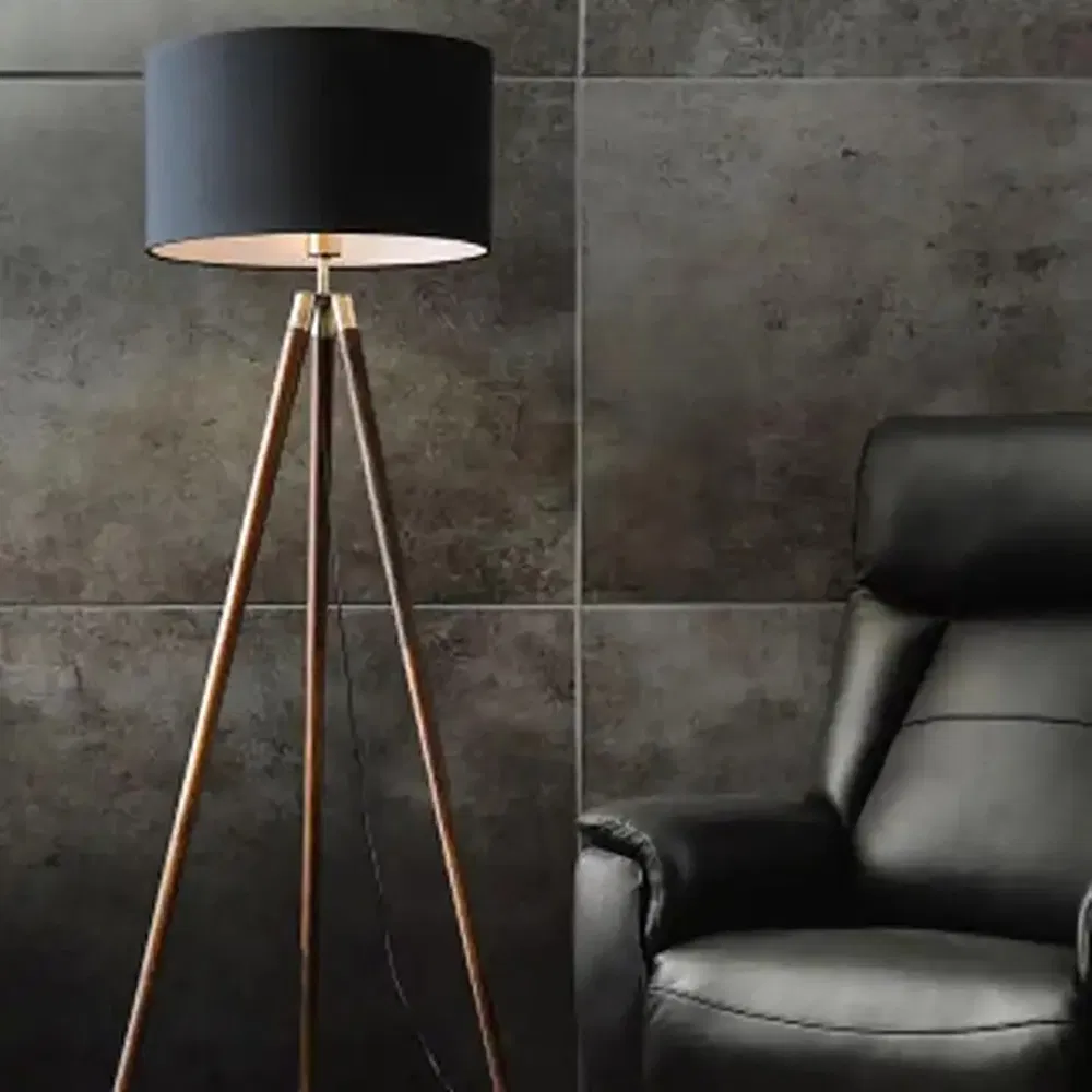 Modern MID Century Industrial LED Floor Lamp for Office