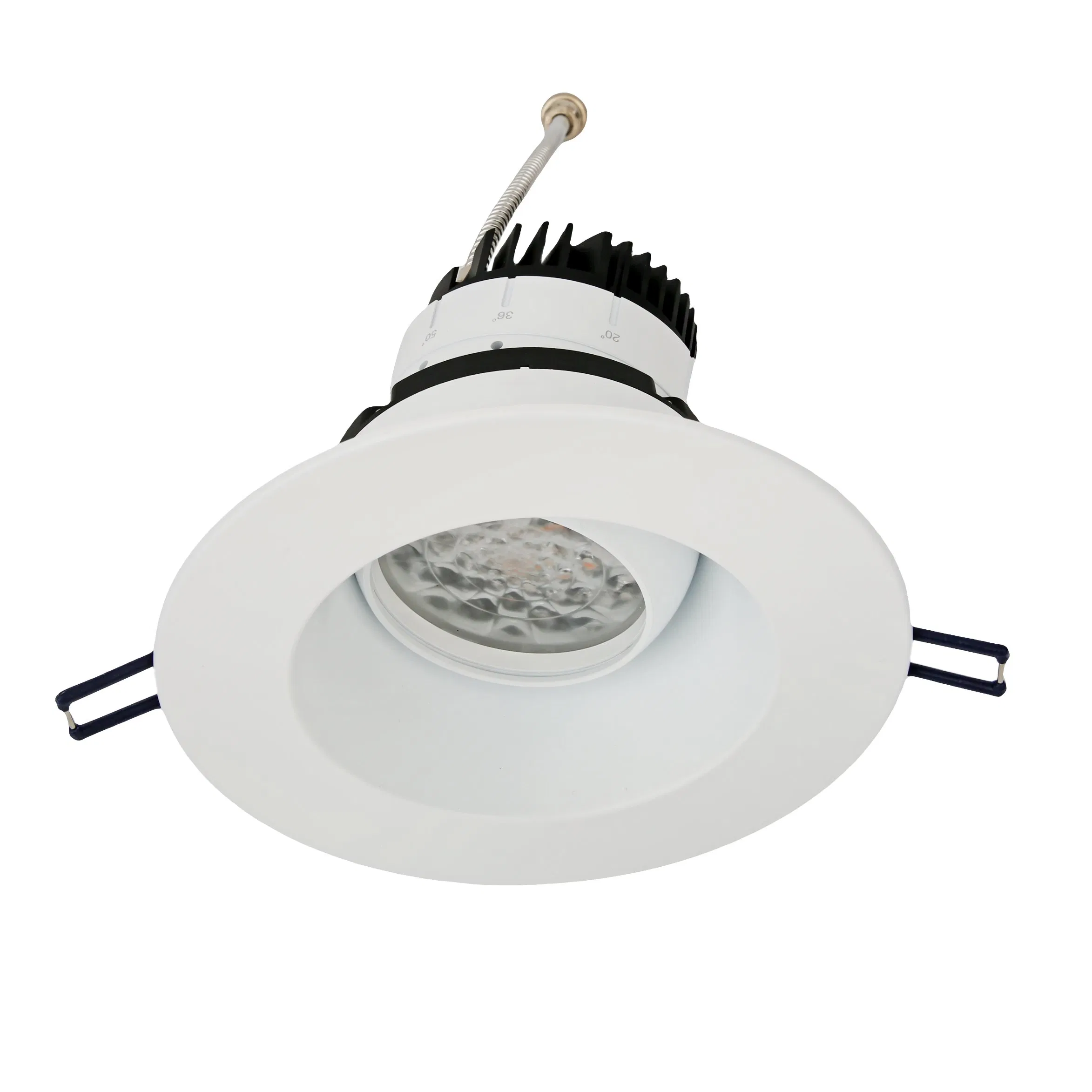 LED 5CCT Adjustable Watt 12W 15W 18W Recessed Ceiling Light Dimmable LED Downlight Recessed Ceiling Round Gimbal Low Glare IP54 CRI 90+