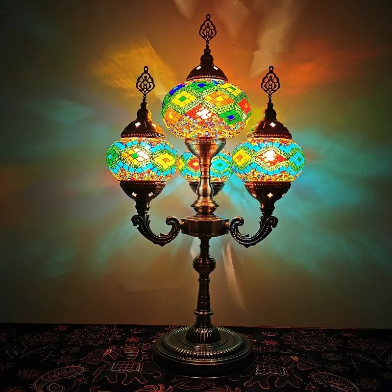 Turkish Mosaic Table Lamp 2