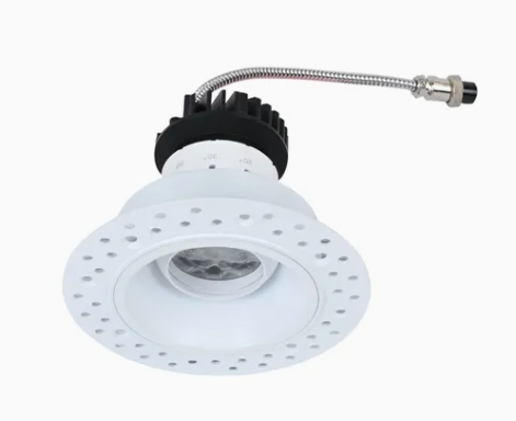 Factory Price LED Down Lights COB Lighting 2.5 Inch Invisible Trimless Directional Round Gimbal Recessed Ceiling Lights Beam Angle Adjustable IP54 Low Glare