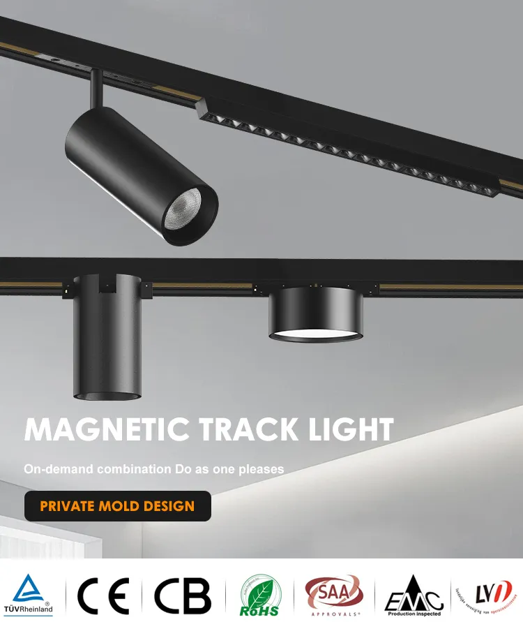 Magnetic Track Lighting System 1