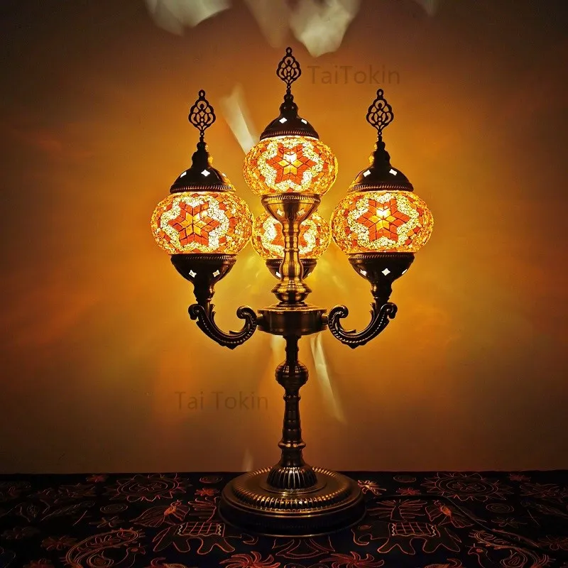 Turkish Mosaic Table Lamp 6