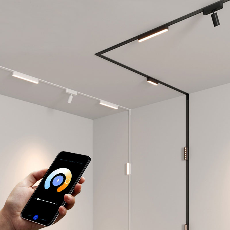 Modern 6W Adjustable Magnetic Track Lighting for Stylish Spaces
