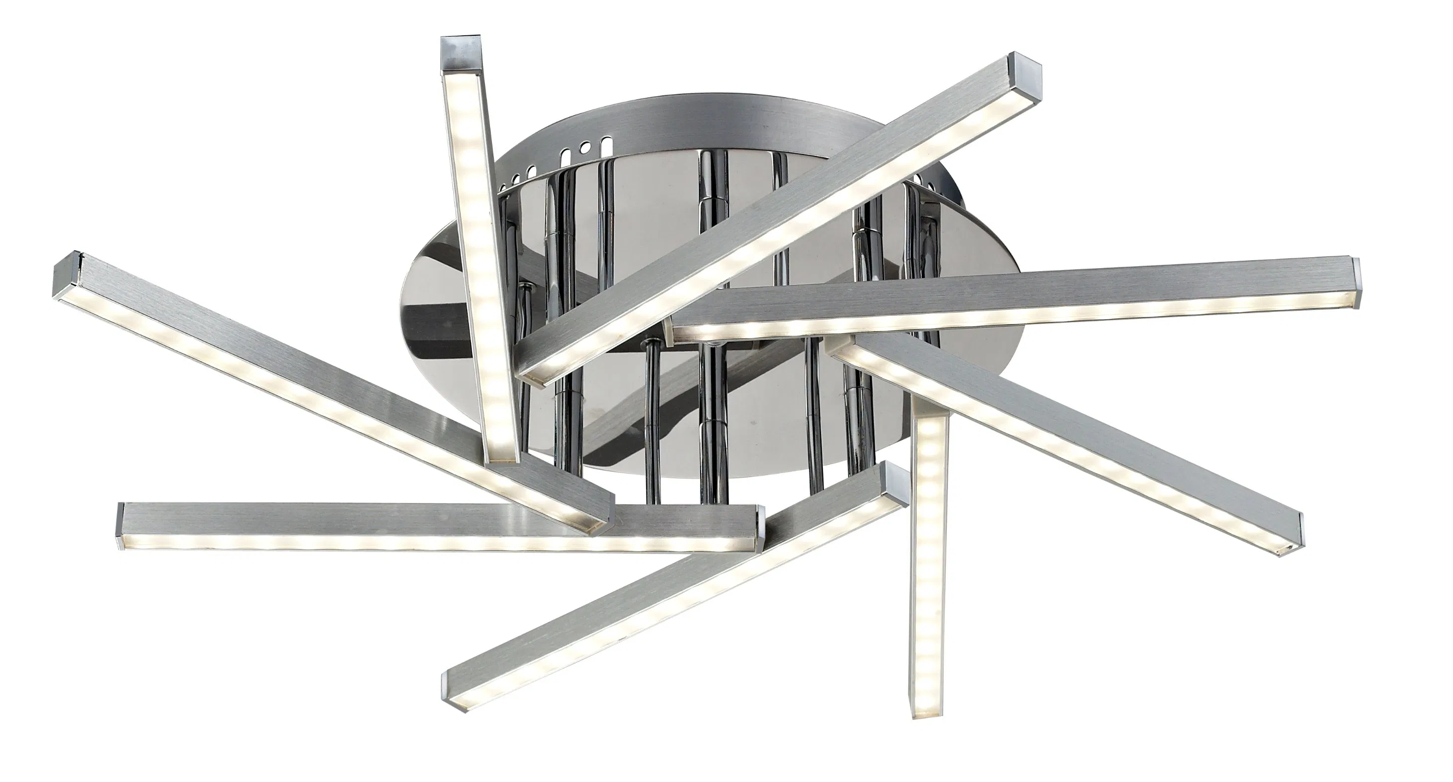 Elegant Semi-Flush Mount Light New LED Ceiling Light Aluminum Material