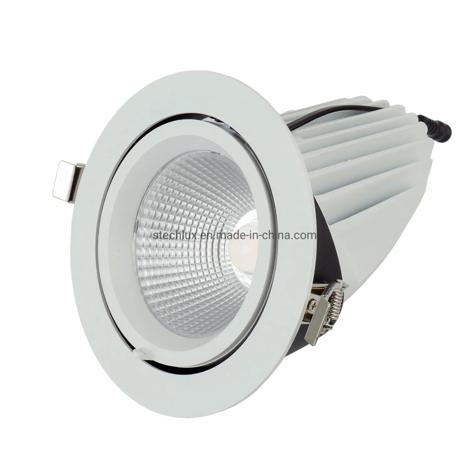 New Trunk Gimbal Recessed Embed Adjustable 5 Year Warranty Rotatable LED Downlight for Fruit Fish Supermarket