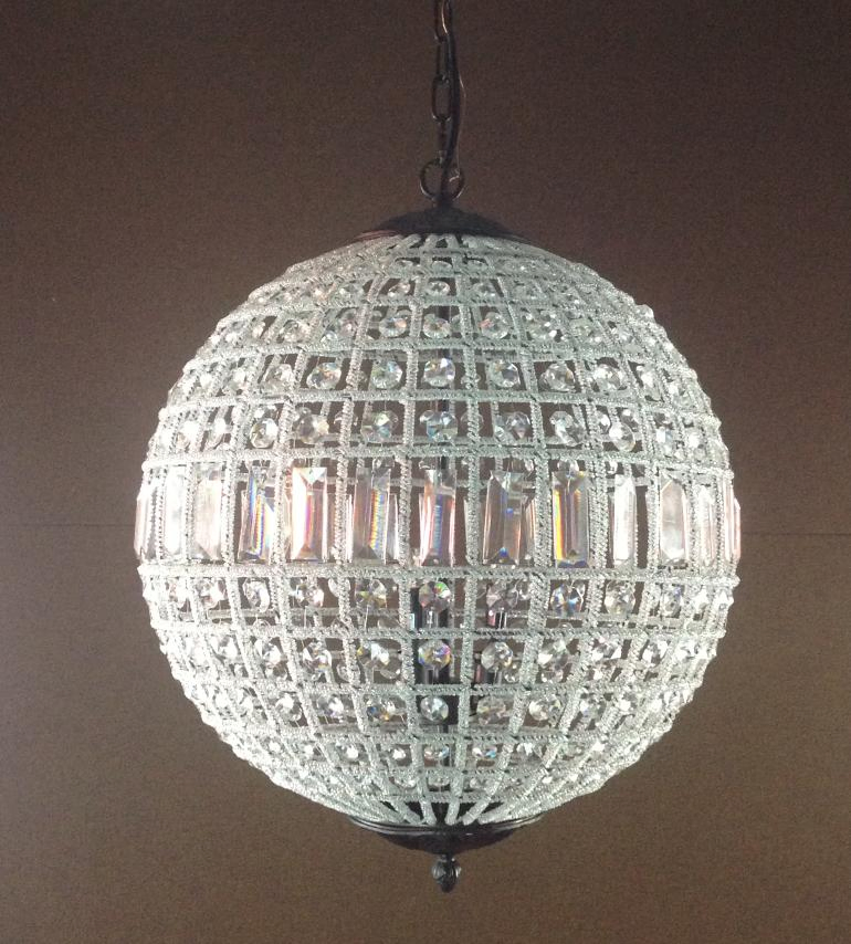 Modern Luxury Crystal Ball Bedroom Lighting Minimal Designer Custom LED Chandelier for Living Room