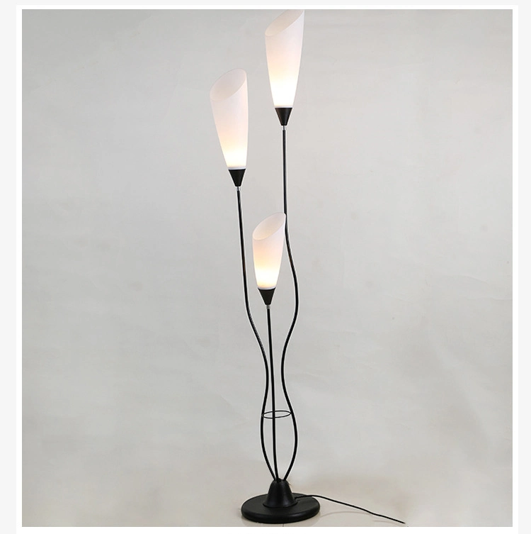 MID Century Modern Floor Lamp Simple Acrylic Floor Standing Lighting Fixture for Home Living Room