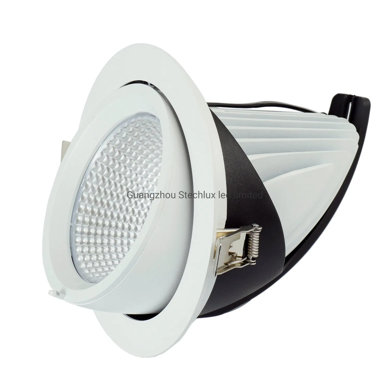Ceiling Adjustable Recessed Downlight Gimbal 50W 40W 30W 20W 10W LED Downlight Moveable Banaanspot