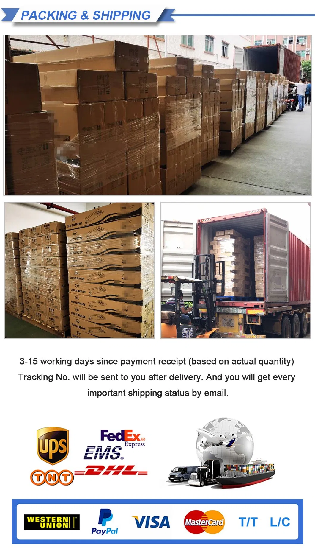 Packaging & Shipping