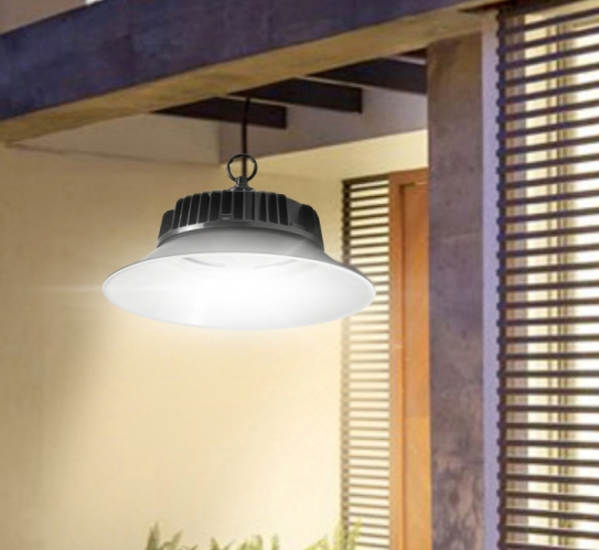Ultra Bright 300W Solar LED High Bay Light for Warehouses
