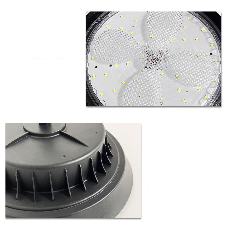 100W 200W 300W 400W Linear LED Industrial Warehouse Lights LED Solar High Bay Light