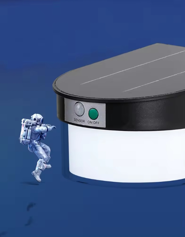 LED Solar Motion Sensor Wall Light Outdoor Waterproof Security Fence Light for Garden