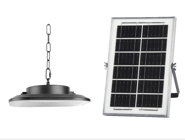 Energy-Efficient Solar LED High Bay Lights for Warehouses