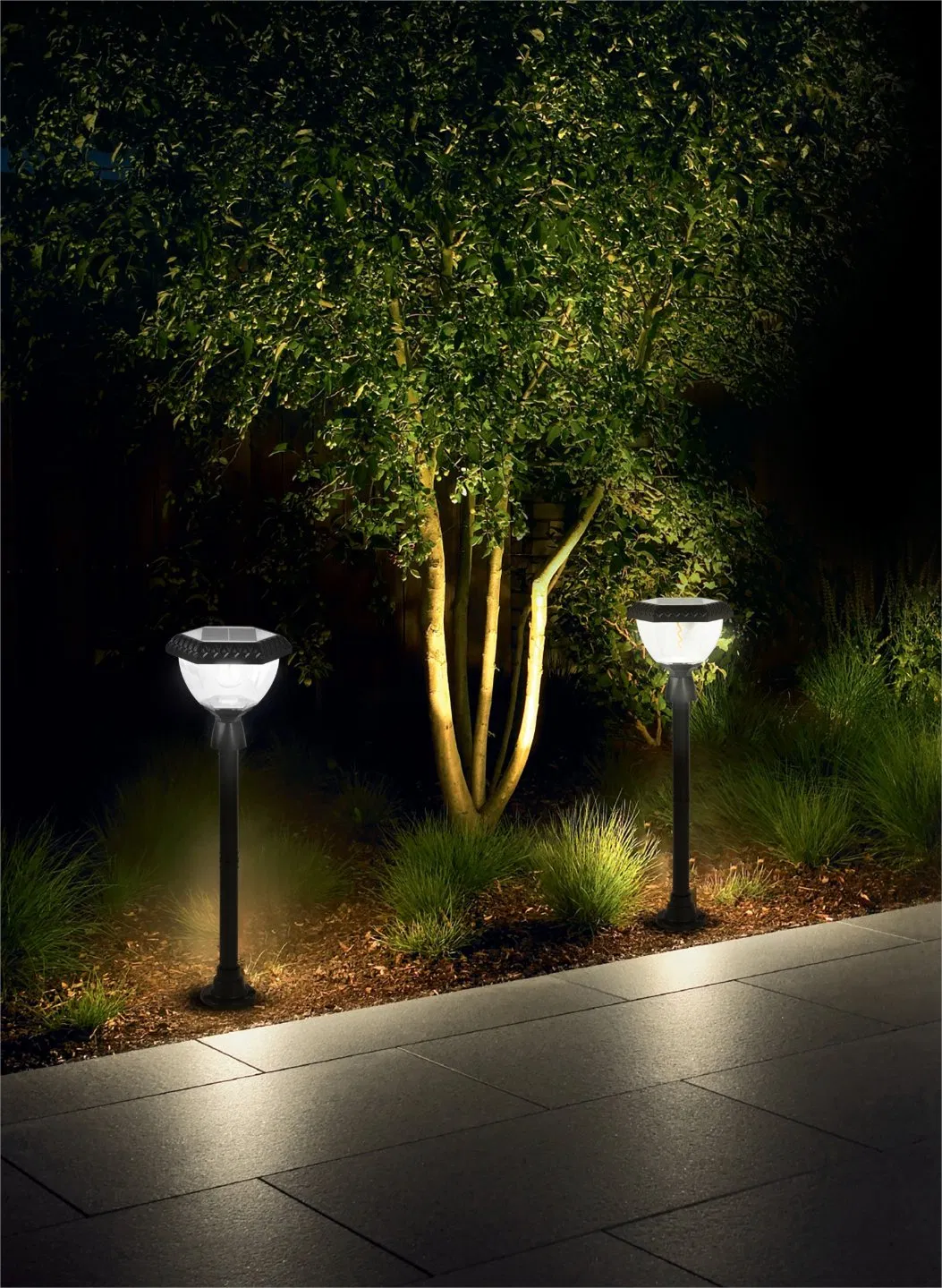 Outdoor Garden Bollard Light High Quality IP65 Waterproof Solar Garden Lights