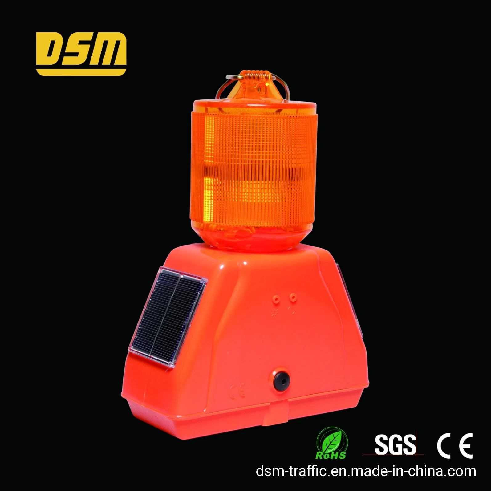 Solar Warning Light for Traffic (DSM-14T)