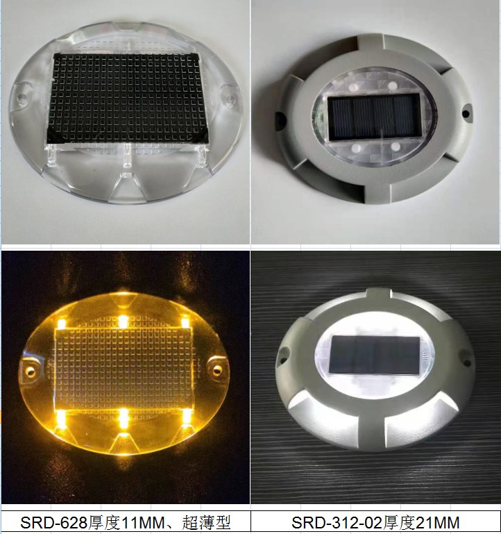 Solar Deck Lights Outdoor 2 Modes LED Driveway Markers Dock Light Solar Powered Waterproof for Step Walkway Ground Stair Pathway Yard Road Garden