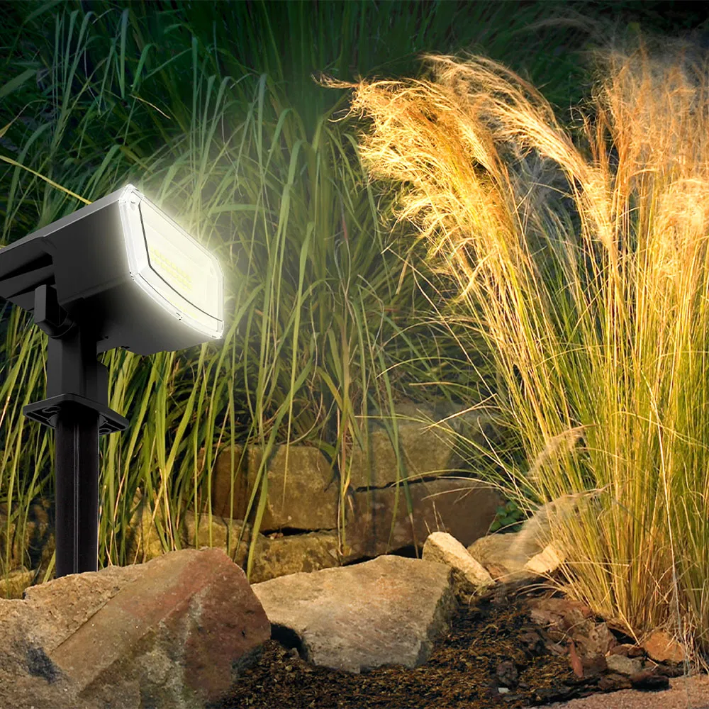 LED Solar Spike Garden Light 5.5V 0.99W 112*67mm IP65 Work Temperature: -25℃ to 64℃, 1050lms