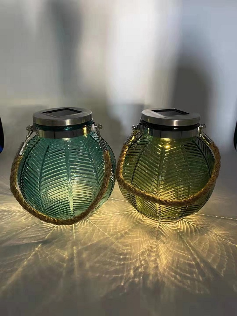 20 LED Hanging Solar Light Outdoors Solar Glass Jar Lid Fairy String Light for Christmas Patio Garden Yard and Lawn