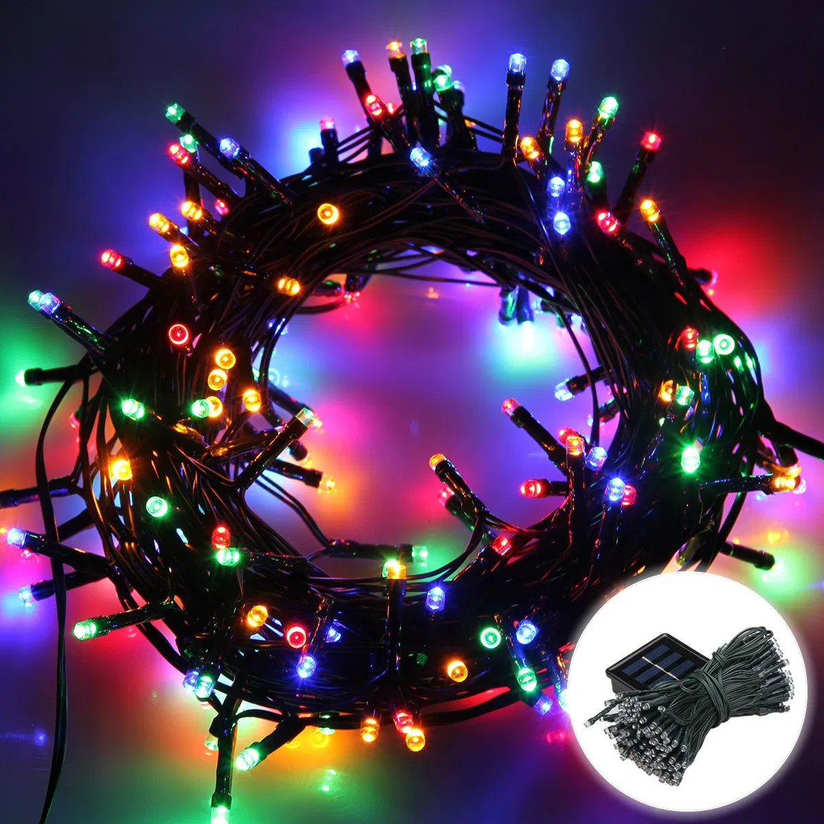 Enchanting Solar-Powered 100/200 LED Fairy String Lights for Gardens