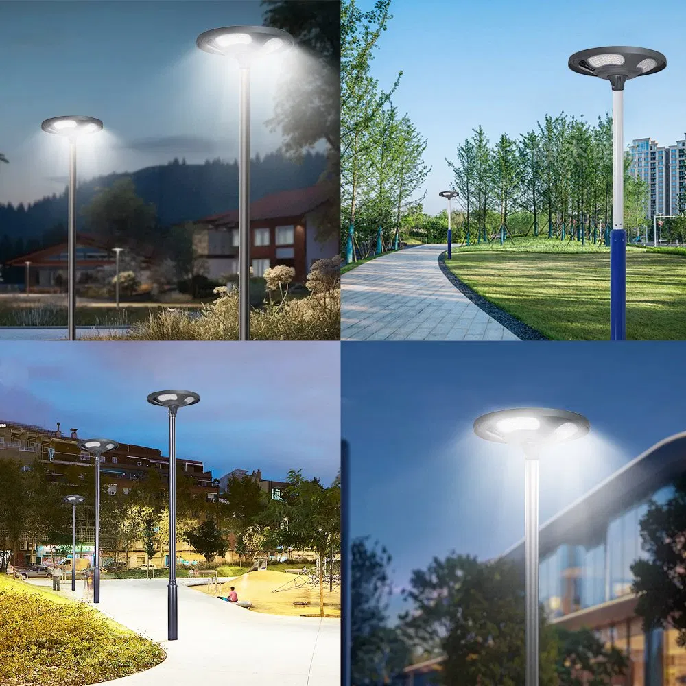 Manufacturer Supplier Factory ODM OEM LED Die-Casting Aluminum High Power Saving IP65 Outdoor Waterproof Solar Post Top Garden Light