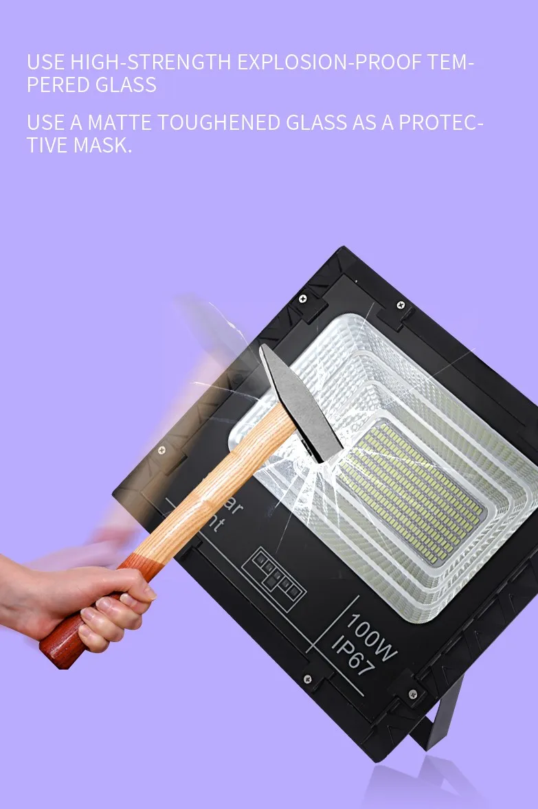 Solar Flood Light Detail 12