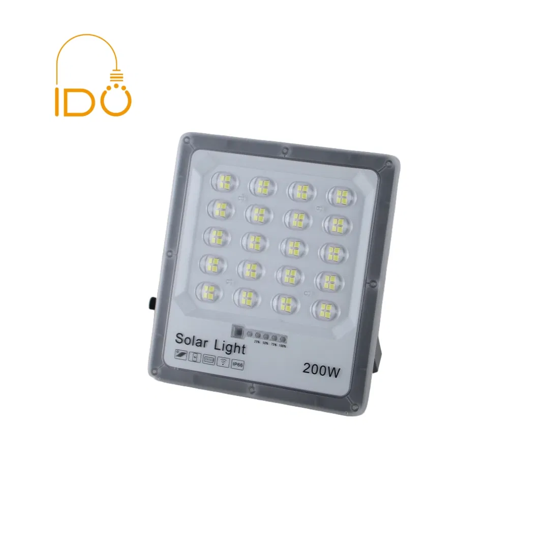 Solar Flood Lights with Adjustable Brightness for Patio &amp; Deck