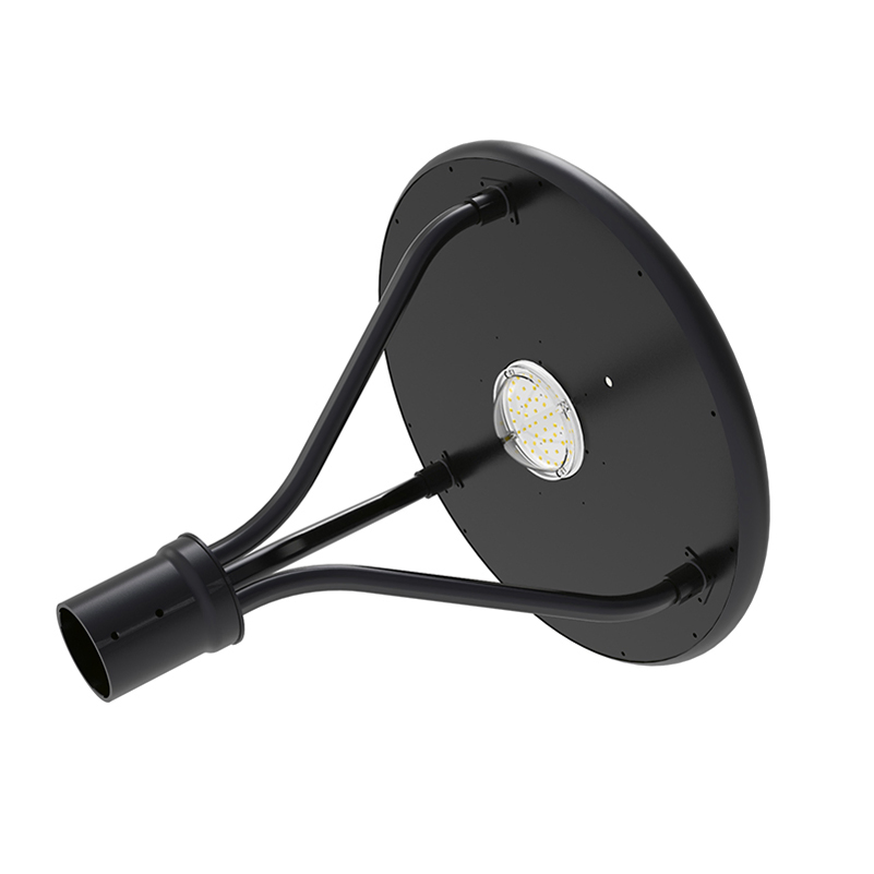 40W LED Round Post Top Solar Lights