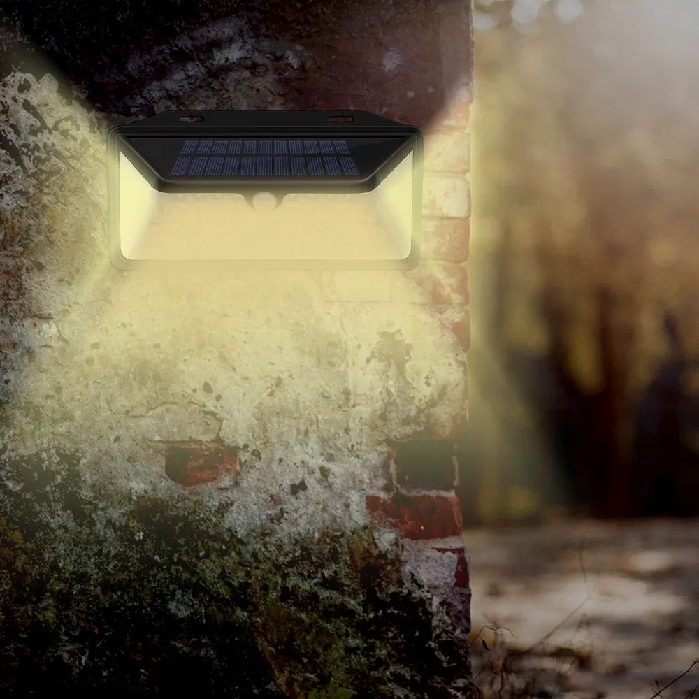 Outdoor Motion Sensor LED Garden Parking Wall Lamp Security Solar Security Light