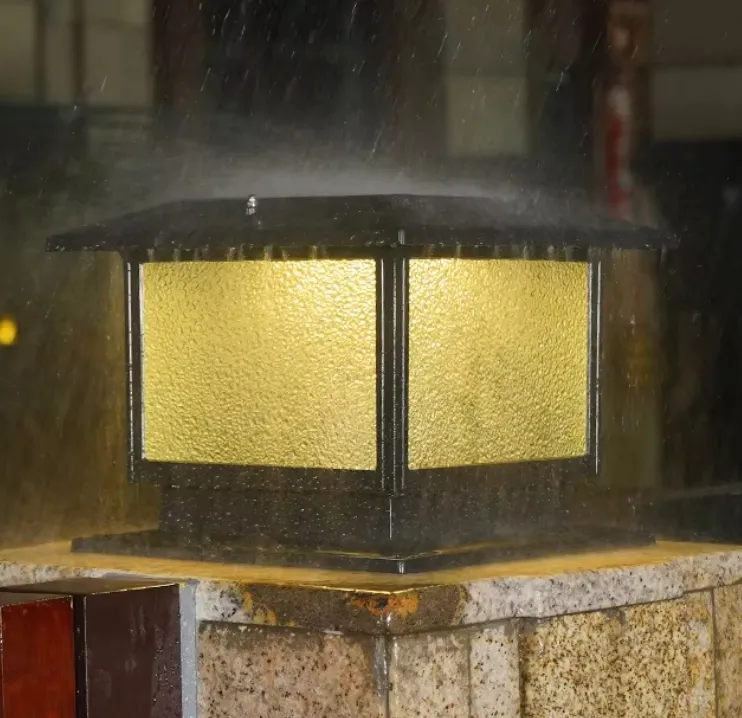 Solar Post Light Usage