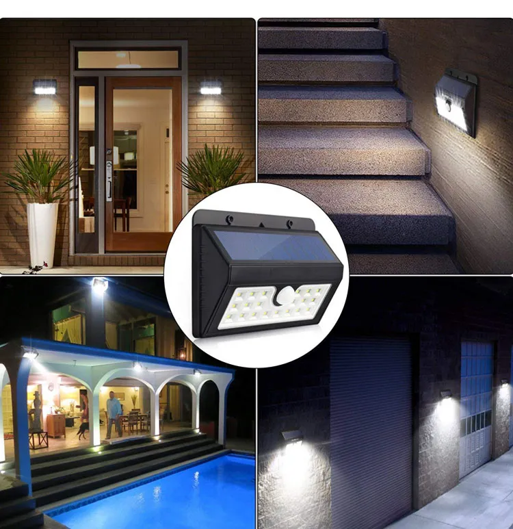 Solar Sensor Wall Light 6