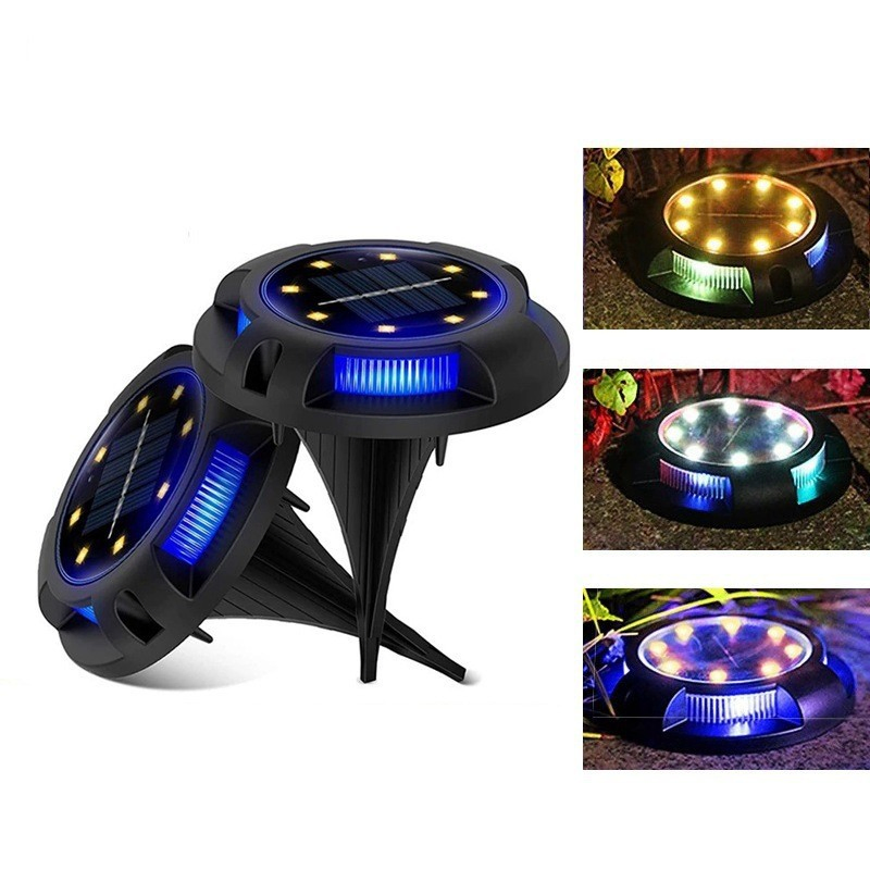 Cross Border New Buried Waterproof Sensing Ground Plug Solar Lights