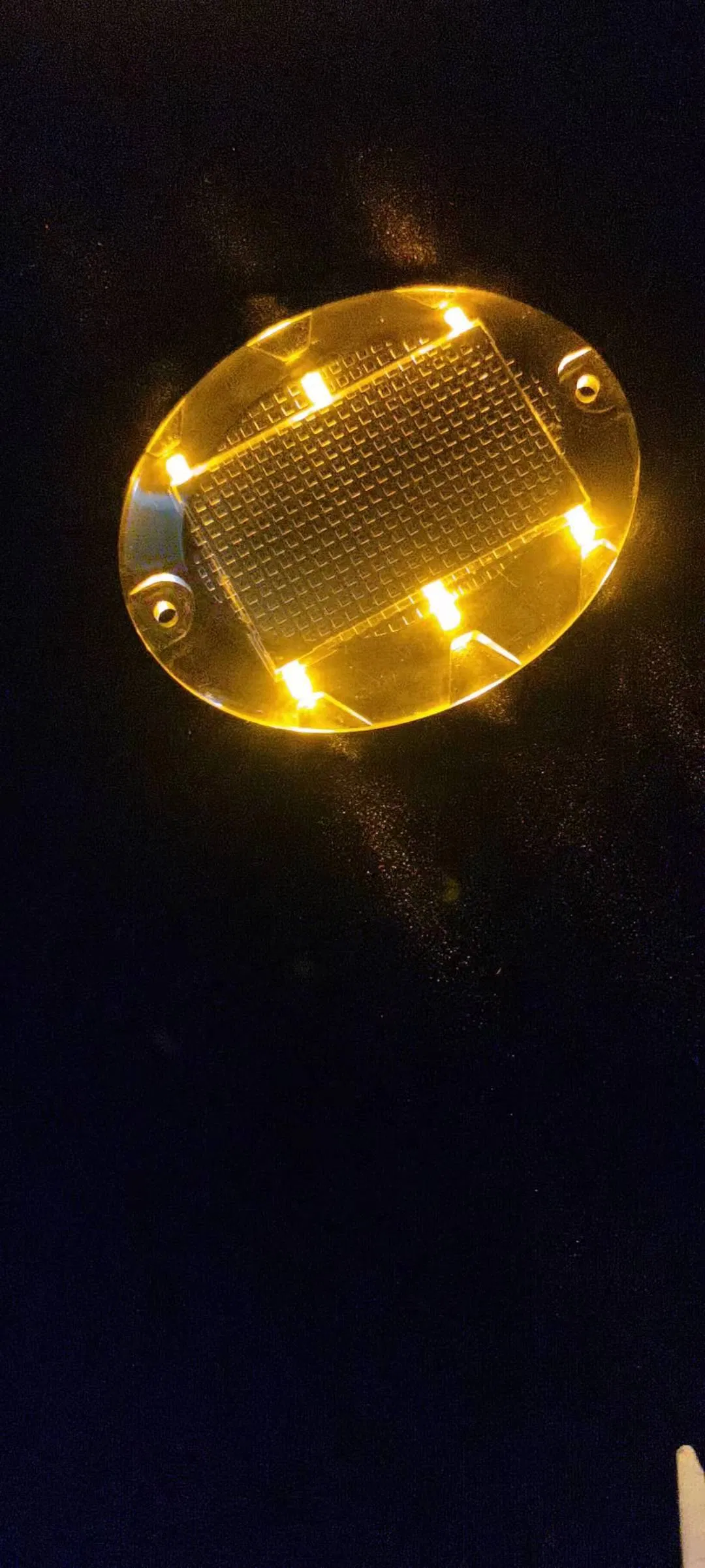 Solar Deck Lights Outdoor 2 Modes LED Driveway Markers Dock Light Solar Powered Waterproof for Step Walkway Ground Stair Pathway Yard Road Garden