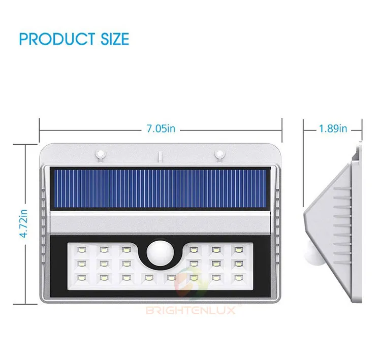 Solar Sensor Wall Light 3