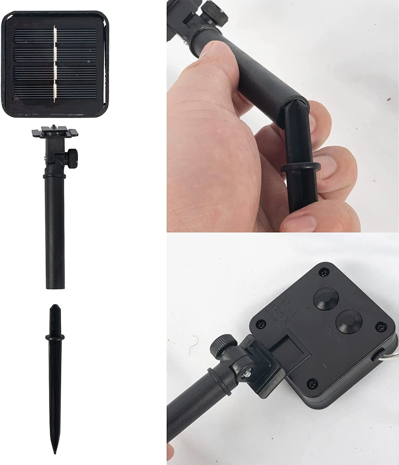 Solar String Lights Outdoor Solar Powered Waterproof Fairy Lights Copper Wire Lights for Christmas Party